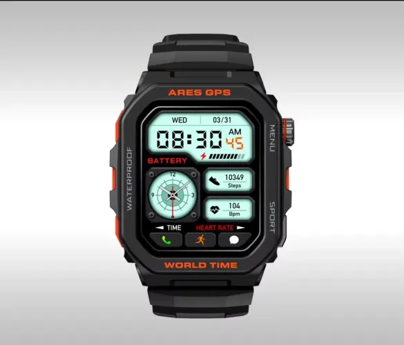 Relógio zeblaze GPS Ares - Monitoramento Completo!