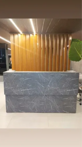 balcão de recepção