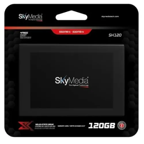 Disco Solido Ssd 120gb Skymedia - 550mbps Satalll