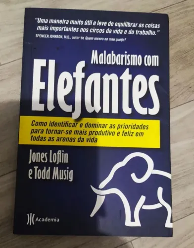 Malabarismo com Elefantes - Livro Novo