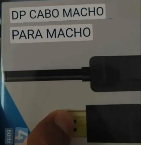 Cabo DisplayPort Macho para Macho 60Hz