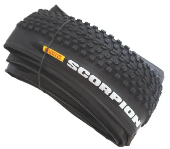 Pneu Aro 29 para Bicicleta MTB  Pirelli Scorpion Pro 29 x 2.20 Dobrável em Kevlar 2778