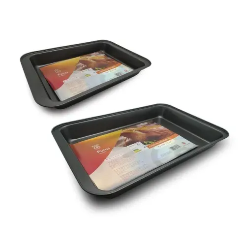 Forma Assdeira Retangulo Antiaderente 42x29x5cm Purus
