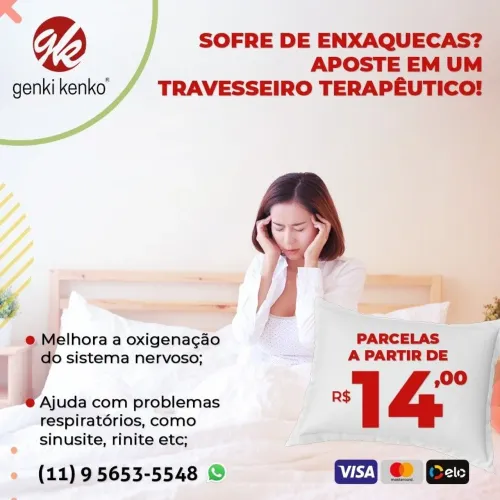Travesseiro genki kenko