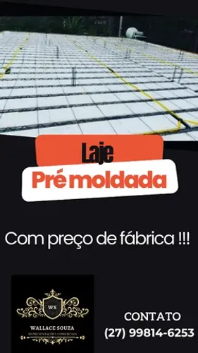 Laje pré moldada