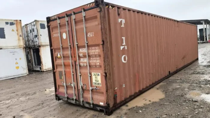 Container Dry 40HC - Pronto para uso!