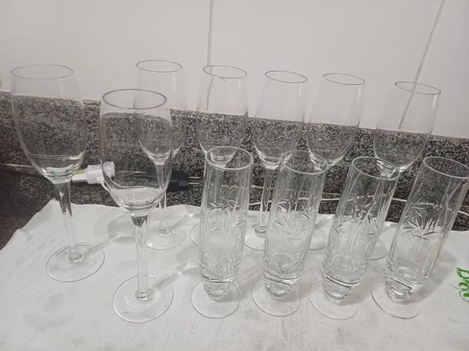 TAÇAS DE CRISTAL BARATAS