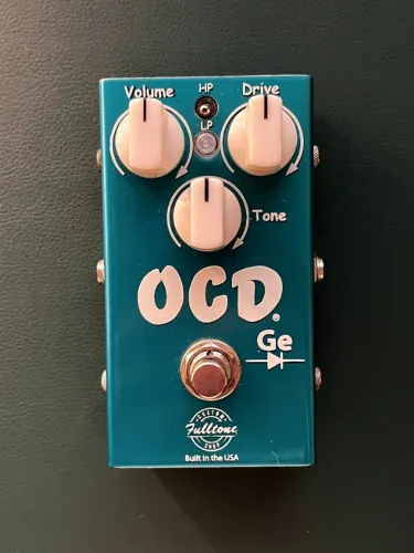 Pedal Fulltone OCD-Ge (Germanium Edition) - Overdrive Boutique Raro!