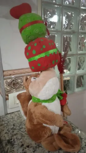 URSINHO EQUILIBRISTA DE NATAL A PILHA