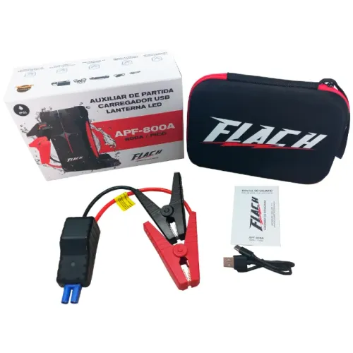 Auxiliar de Partida Portátil Flach - 800A 12V