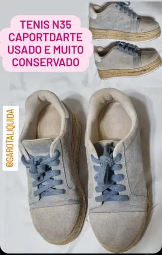 Tênis N35 Capordarte usado e muito conservado
