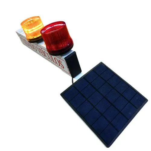 Sinalizador para atenção / cuidado saída de veículos - Solar