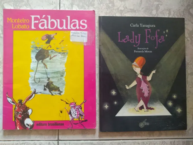 Livro infantil- Fábulas de Monteiro Lobato
