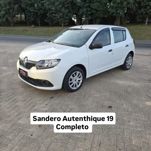 Sandero Autenthique 2019 Completo