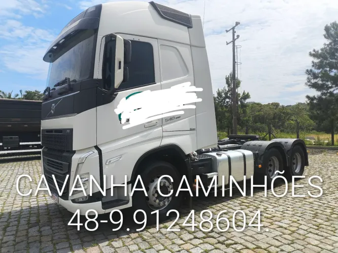 Volvo FH Globetrotter 540 6x4 2022 Automático Completo Top.