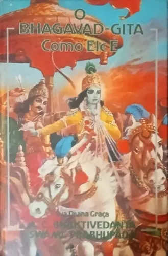 Livro de 1986 "O Bhagavad-Gita Como Ele É - Edição Completa