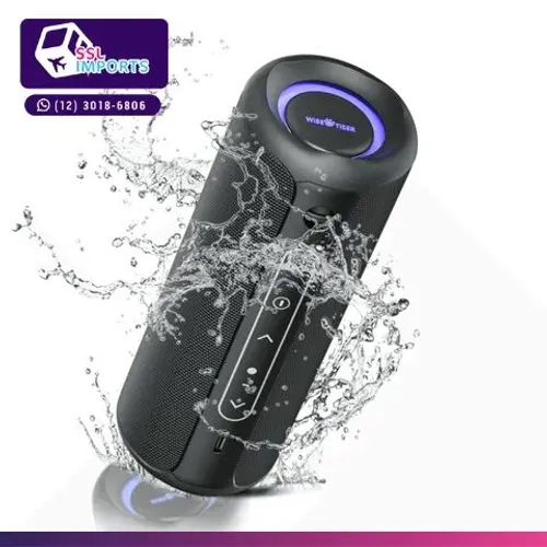 Caixa de Som Bluetooth Impermeável Wise Tiger P3