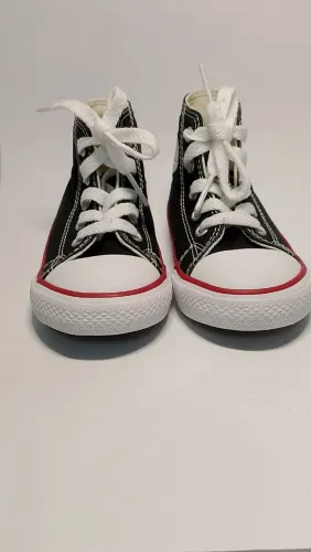 Tênis ALL Star Preto cano alto.
