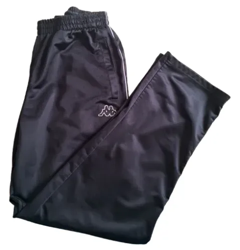 Calça de agasalho Kappa M Preto Unissex - Em estado de nova
