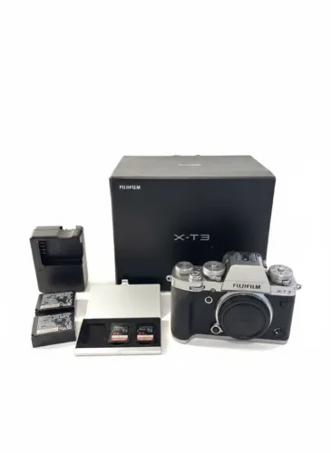 Fujifilm XT-3 Prata + Acessórios
