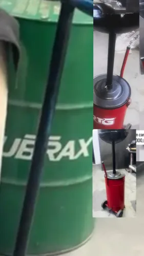 Combo coletor de óleo e tambor 