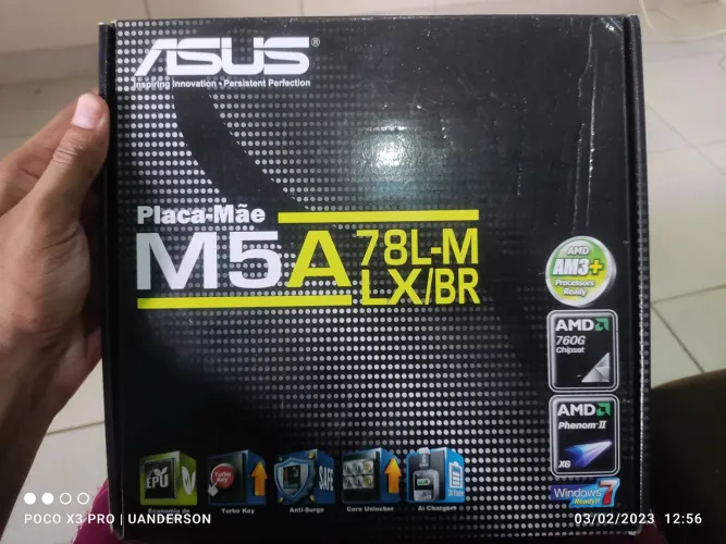 Placa Mãe ASUS M5A78L-M LX/BR - AMD AM3+