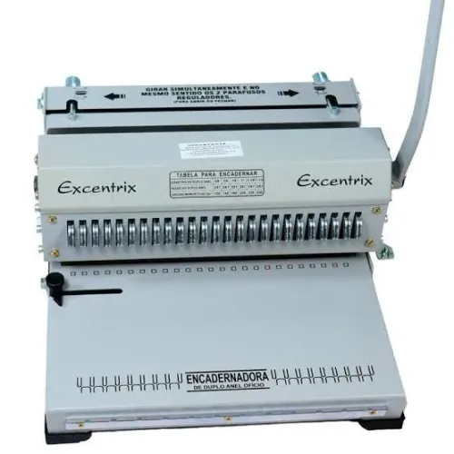 Encadernadora excentrix 2x1
