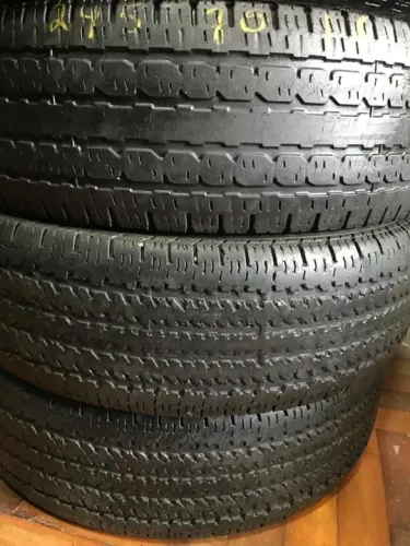Pneus 245/70/16 Bridgestone por 140$ cada montados Jabaquara