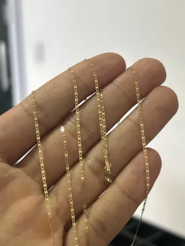 Corrente MACIÇA nova em ouro 18k - 3g