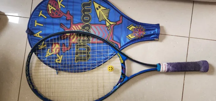 Raquete de tênis Wilson infantil tamanho 25