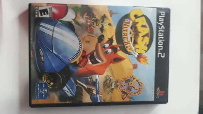 Jogo de PLAYSTATION 2 CRASH NITRO KART