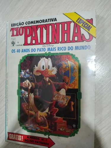 Gibi Edição Comemorativa 40 anos TIO PATINHAS, Disney