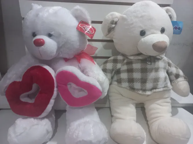 Urso de pelúcia 54 cm preço CADA 