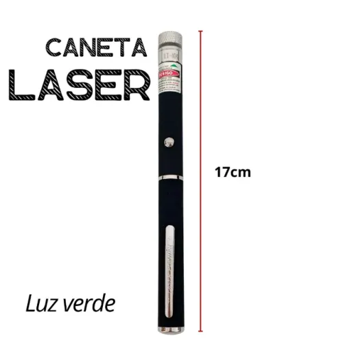 Caneta Laser Pointer Verde Lanterna Potente 5000mw Até 1km