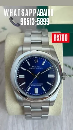 Relógio ROLEX Oyster Perpetual AUTOMÁTICO - ENTREGAMOS