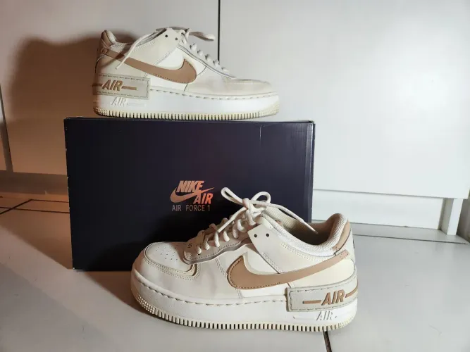 Nike Air Force 1 Shadow Bege 