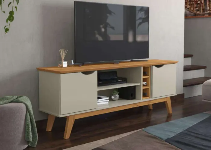 Rack para TV com design moderno