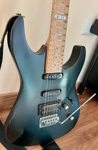 Guitarra Esp Ltd M-53 Com Captador Cabrera V8 Destro Preto (Usado)