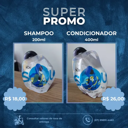 Shampoo ou Condicionador Natura Sou