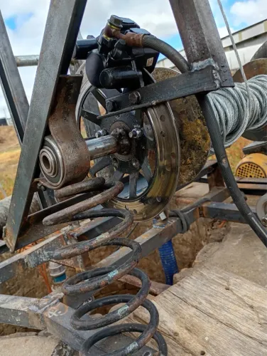 Perfuratriz Motorizada Bate Estaca para Poço Semi Artesiano