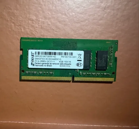Memória Smart SMS4TDC3C0K0446SCG 4GB DDR4 2666mhz Verde