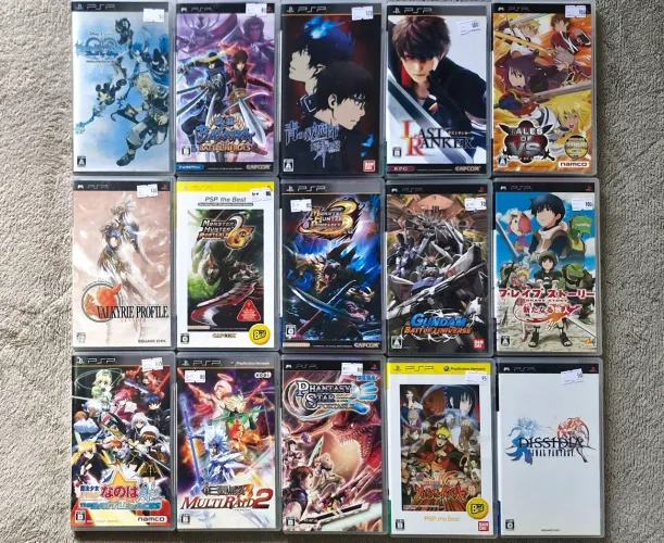 Jogos PSP [JP] - Valores na Descrição