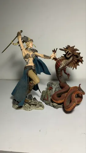 Svadun vs Fire Dragon McFarlane Conan N Neca