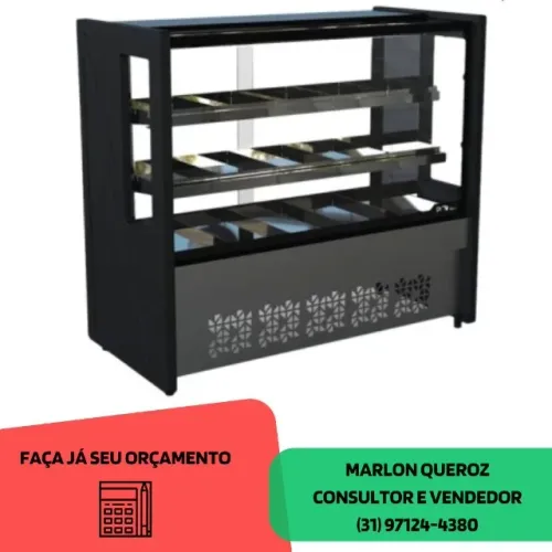 Balcão Estufa 1,25M Polar Novo