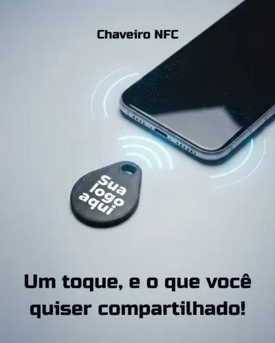 Chaveiro com NFC