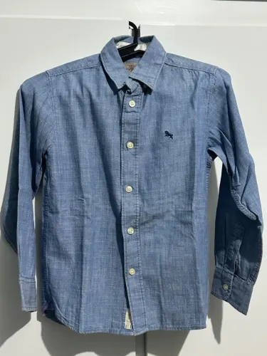 Camisa Infantil Azul | H&M