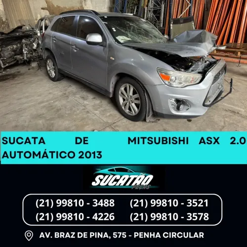 Sucata Mitsubishi ASX 2.0 Automático 2013