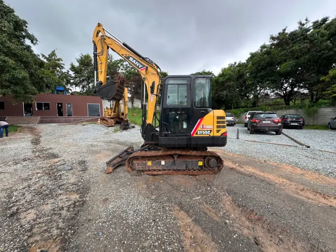 Mini escavadeira Sany SY55C 2022