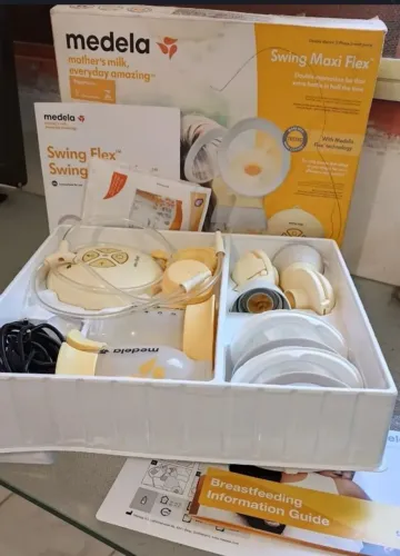Extrator de leite medela swing duplo
