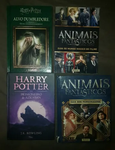Coleção Harry Potter e Animais Fantásticos - Guias Cinematográficos + Livro
